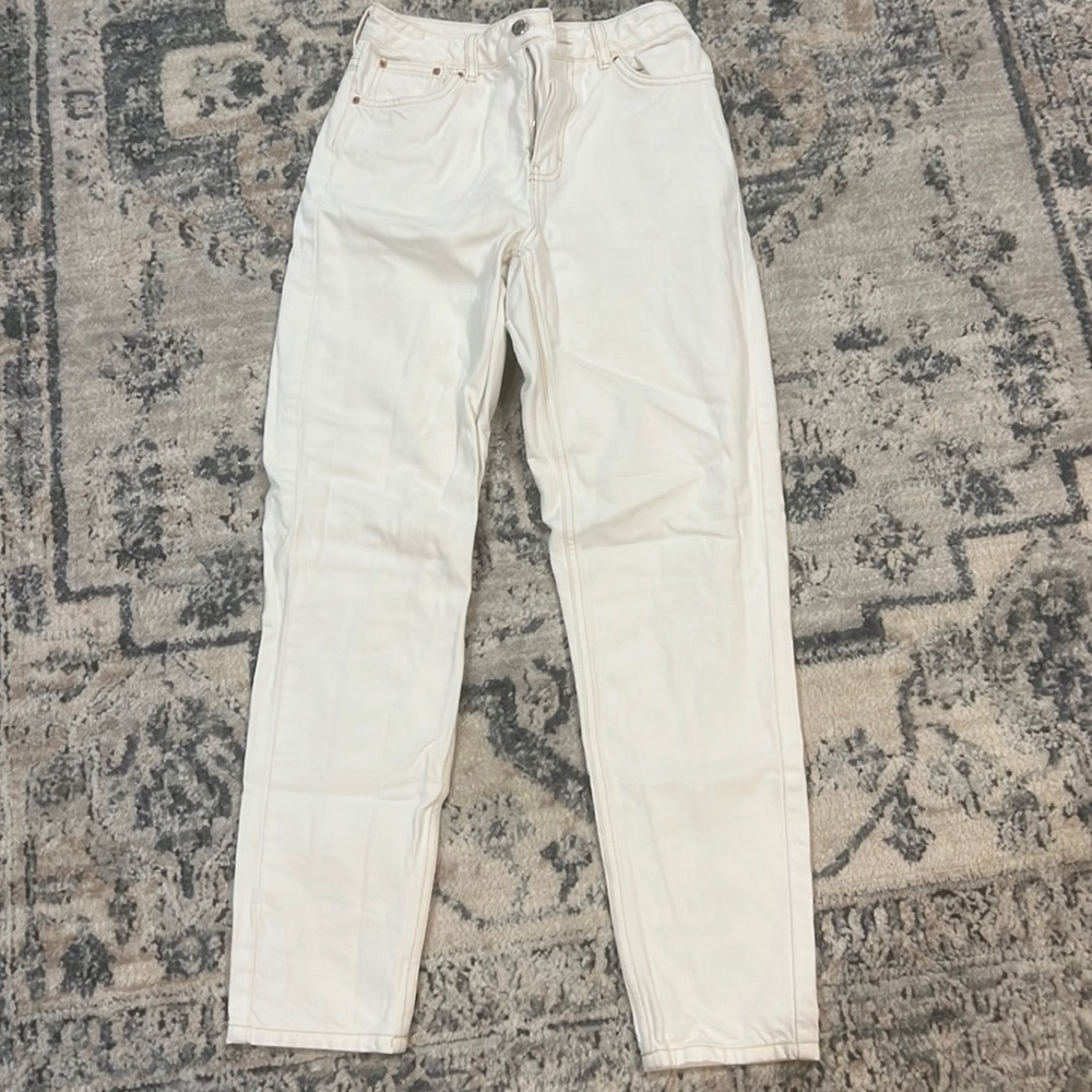 Top shop White denim Jean